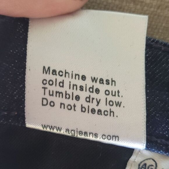 Ag Adriano Goldschmied Blue Stilt Cigarette Leg Womens 24 R - Picture 8 of 12